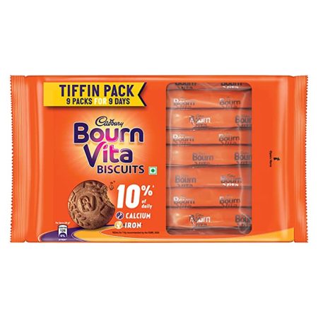Cadbury Bournvita Biscuits, 250g Tiffin Pack